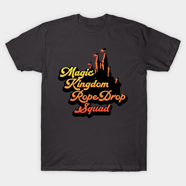 Magic Kingdom Rope Drop Squad T-Shirt by WearInTheWorld